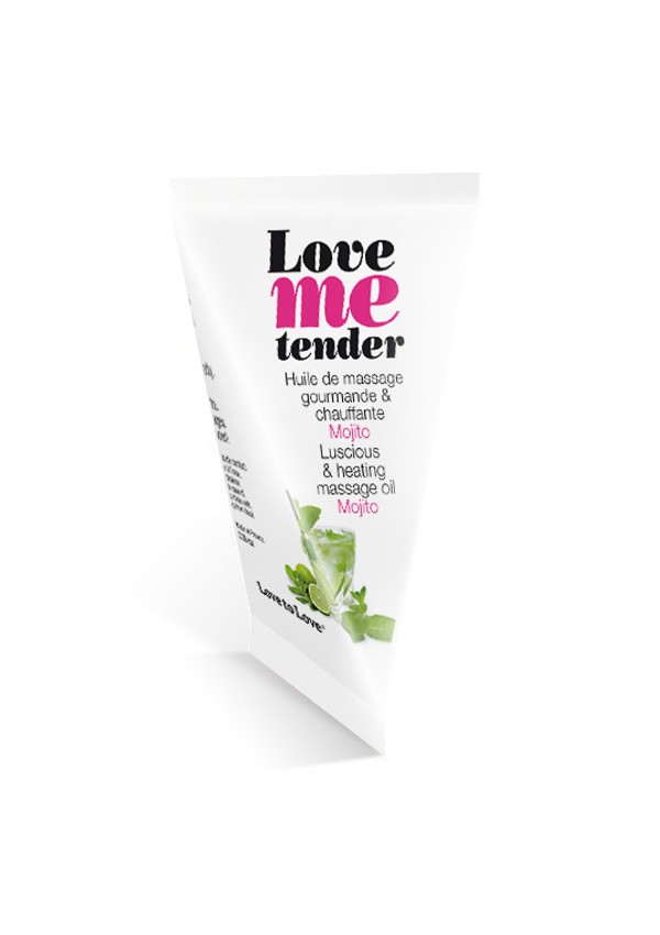 Love Me Tender mojito massage oil in cartons Love me tender - Love to Love
