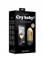 Gold limited edition secret bullet Cry Baby vibrating egg Secret Bullet Love to Love