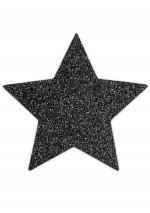 Black star glitter nipple covers Flash Bijoux Indiscrets